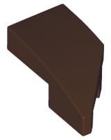 LEGO® los onderdeel Wig in kleur Donker Bruin 29120