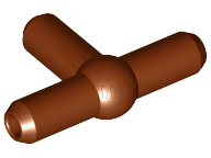 Plaatje in Gallery viewer laden, LEGO® los onderdeel Pneumatisch Roodachtig Bruin 4697b