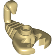 LEGO® los onderdeel Landdier in kleur Geelbruin 30169