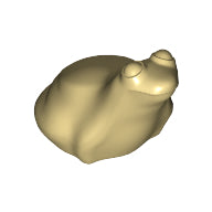 LEGO® los onderdeel Landdier in kleur Geelbruin x223