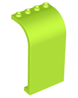 LEGO® los onderdeel Paneel in kleur Limoen 2571