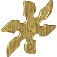 LEGO® los onderdeel Technisch in kleur Parel Goud 41125