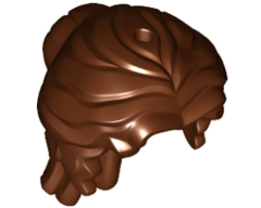 LEGO® los onderdeel Haar in kleur Roodachtig Bruin 15499