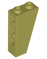 LEGO® los onderdeel Dakpan Omgekeerd Olijfgroen 2449