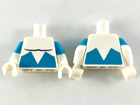 LEGO® los onderdeel Lijf met Motief Wit 973pb3526c01