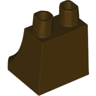 LEGO® los onderdeel Benen Aangepast Donker Bruin 36036