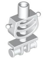 LEGO® los onderdeel Lijf Accessoire in kleur Wit 6260