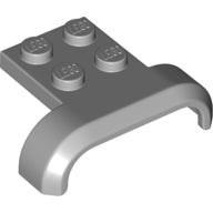 LEGO® los onderdeel Spatbord Licht Blauwachtig Grijs 28326