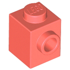 LEGO® los onderdeel Steen Aangepast in kleur Koraal 87087