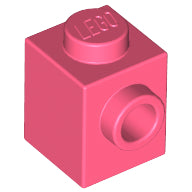 LEGO® los onderdeel Steen Aangepast in kleur Koraal 87087