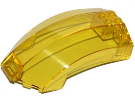 LEGO® los onderdeel Voorruit in kleur Doorzichtig Geel 18729