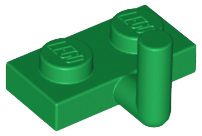 LEGO® los onderdeel Plaat Aangepast in kleur Groen 4623b