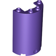 Plaatje in Gallery viewer laden, LEGO® los onderdeel Cilinder in kleur Donkerpaars 85941
