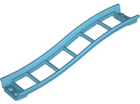 LEGO® los onderdeel Rails in kleur Medium Azuurblauw 34738
