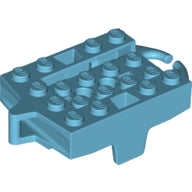 Plaatje in Gallery viewer laden, LEGO® los onderdeel Onderstel Medium Azuurblauw 26021