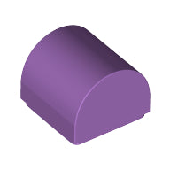 Plaatje in Gallery viewer laden, LEGO® los onderdeel Dakpan Gebogen Medium Lavendel 49307