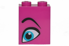 LEGO® los onderdeel Steen met Motief Magenta 3245cpb093