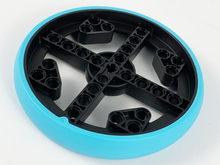 Plaatje in Gallery viewer laden, LEGO® los onderdeel Wiel in kleur Zwart 49295pb01