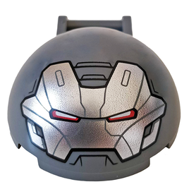 LEGO® Voorruit met Motief Donker Blauwachtig Grijs 18990pb03