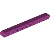 Plaatje in Gallery viewer laden, LEGO® los onderdeel Technische Hefbalk Magenta 32525