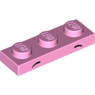 Plaatje in Gallery viewer laden, LEGO® los onderdeel Plaat met Motief Fel Roze 3623pb019