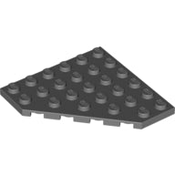 Plaatje in Gallery viewer laden, LEGO® los onderdeel Wig Plaat Donker Blauwachtig Grijs 6106