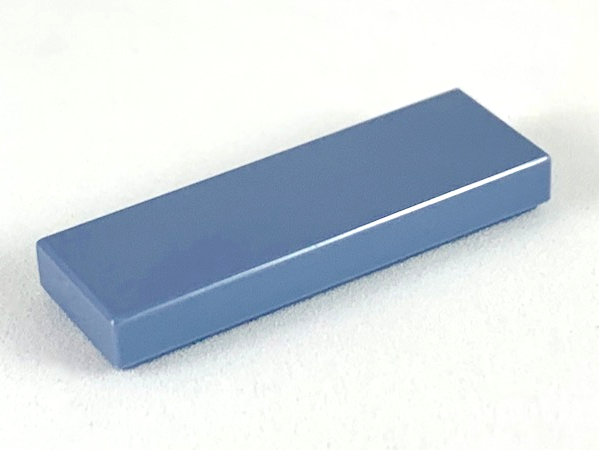 LEGO® los onderdeel Tegel Algemeen in kleur Zandblauw 63864