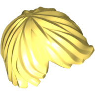 Plaatje in Gallery viewer laden, LEGO® los onderdeel Haar in kleur Helder Lichtgeel 87991