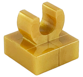 LEGO® los onderdeel Tegel Aangepast Parel Goud 15712