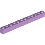 LEGO® los onderdeel Steen in kleur Lavendel 6112