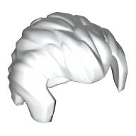 Plaatje in Gallery viewer laden, LEGO® los onderdeel Haar in kleur Wit 21268