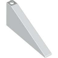 LEGO® los onderdeel Dakpan Algemeen in kleur Wit 49618