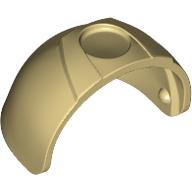 LEGO® los onderdeel Hoofddeksel Accessoire Geelbruin 89159