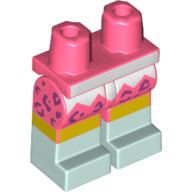 Plaatje in Gallery viewer laden, LEGO® los onderdeel Benen met Motief Koraal 970c00pb0928
