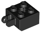 LEGO® los onderdeel Scharnier in kleur Zwart 40902