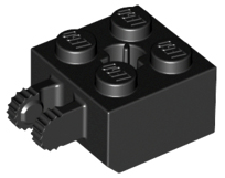 LEGO® los onderdeel Scharnier in kleur Zwart 40902