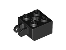Plaatje in Gallery viewer laden, LEGO® los onderdeel Scharnier in kleur Zwart 40902