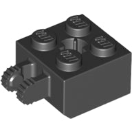 Plaatje in Gallery viewer laden, LEGO® los onderdeel Scharnier in kleur Zwart 40902