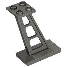 Plaatje in Gallery viewer laden, LEGO® los onderdeel Steunpilaar Parel Donkergrijs 4476b
