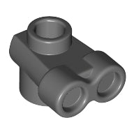 Plaatje in Gallery viewer laden, LEGO® onderdeel Plaat Rond Donker Blauwachtig Grijs 52494