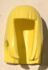 LEGO® los onderdeel Haar in kleur Helder Lichtgeel 17346