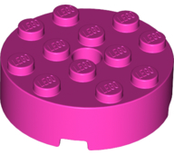 LEGO® los onderdeel Steen Rond in kleur Donker Roze 87081