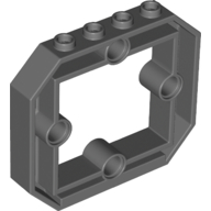LEGO® los onderdeel Paneel Donker Blauwachtig Grijs 49699