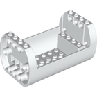 LEGO® los onderdeel Cilinder in kleur Wit 49949
