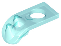 LEGO® onderdeel Lijf Accessoire Doorzichtig Lichtblauw 39260