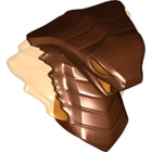 LEGO® onderdeel Hoofd Aangepast Roodachtig Bruin 41201pb01