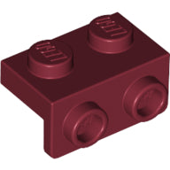 LEGO® los onderdeel Beugel in kleur Donkerrood 99781