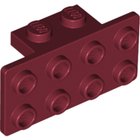 LEGO® los onderdeel Beugel in kleur Donkerrood 93274