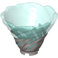 LEGO® los onderdeel Energy Effect in kleur Zilver 50663pb02