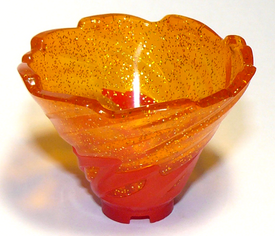 LEGO® los onderdeel Energy Effect in kleur Rood 50663pb06